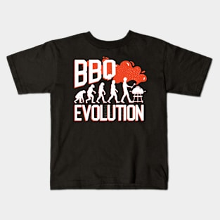 BBQ Evolution Barbecue Kids T-Shirt